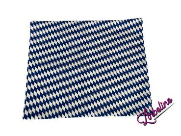 Vorderseite Bayerische Raute blau / weiß